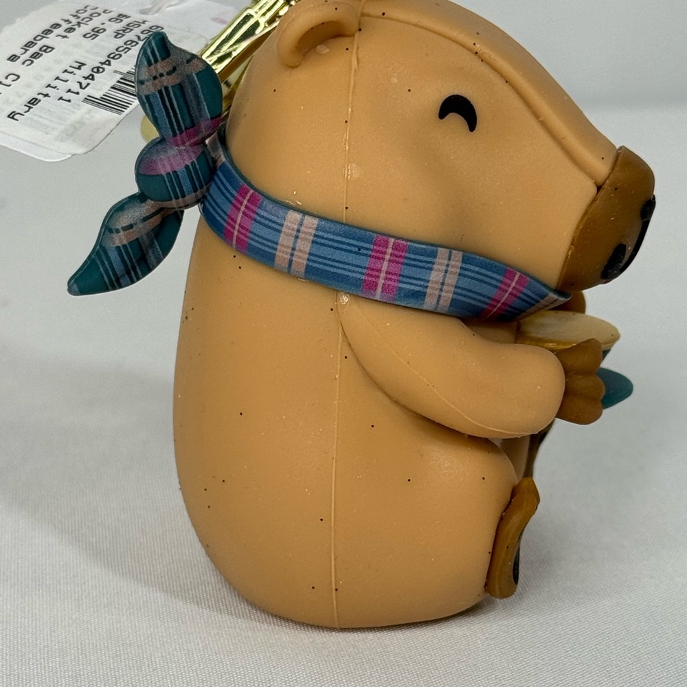 Adorable Coffeebara Pocketbac with Gold Clip - Picture 3 of 5